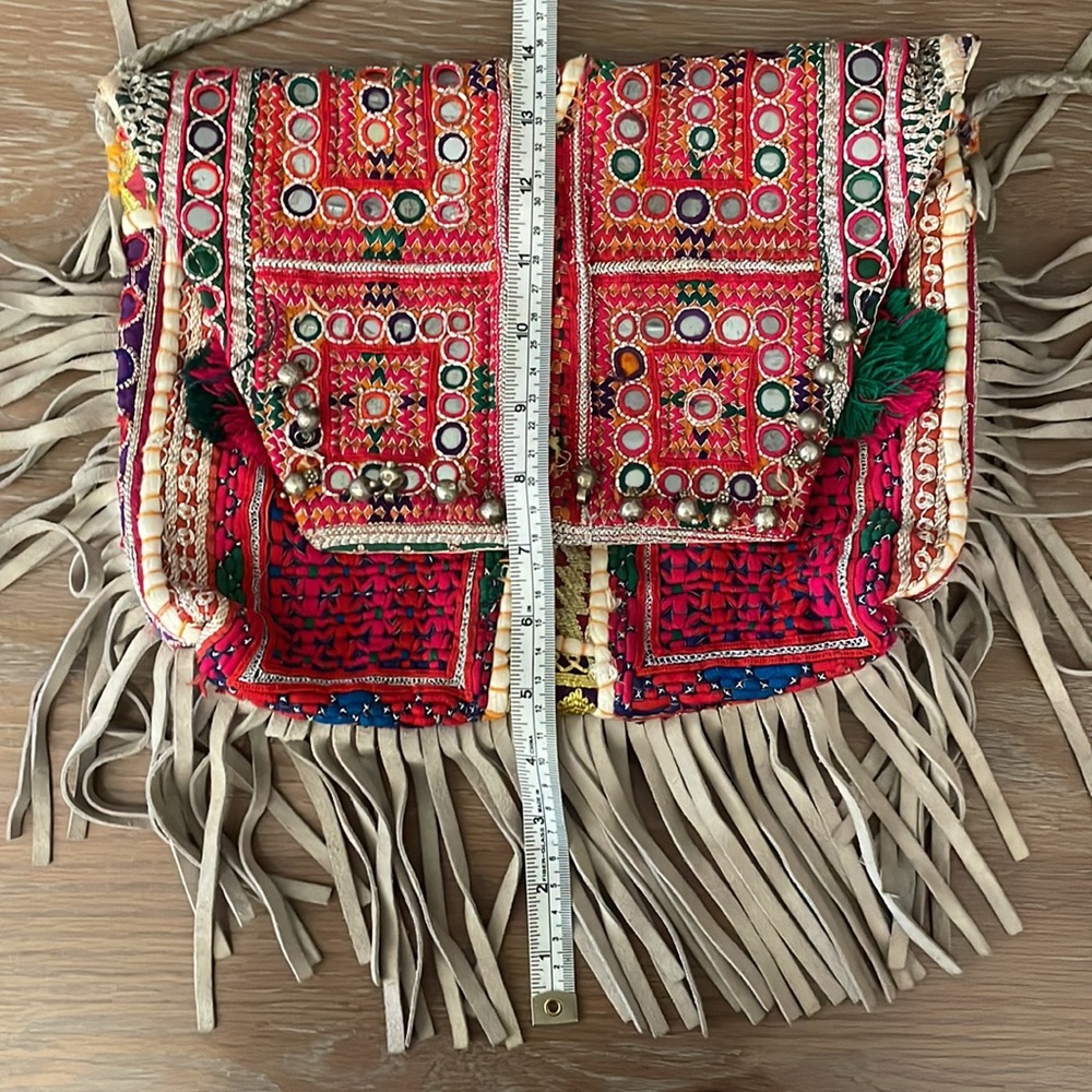 Calypso St Barth Boho Fringe Multi Purse - Picture 7 of 8
